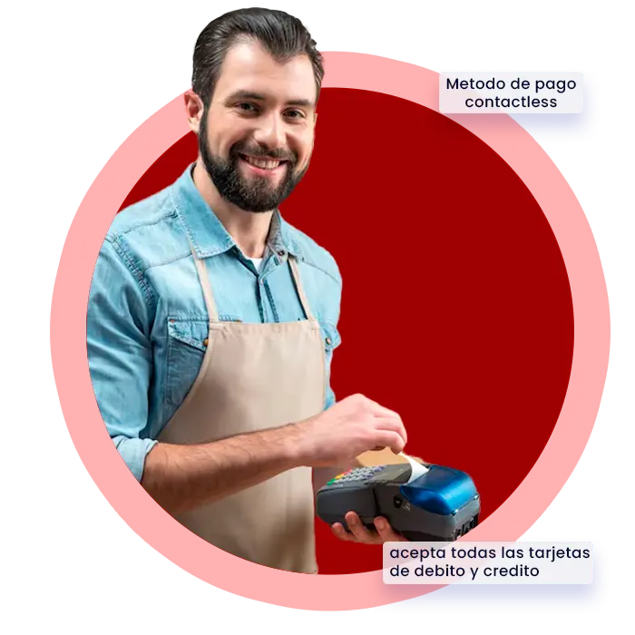 Acepta todos los pagos con tarjeta de credito y debito